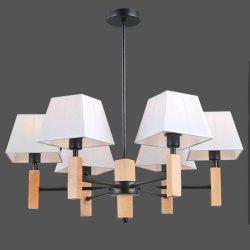 Люстра классическая с абажурами Sirius S5100/6Р