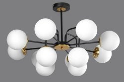 Люстра стельова Sirius SТ44363/12H