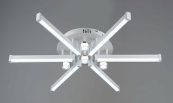 Люстра світлодіодна Sirius S9031/6+4Н WT+GD 44W LED без пульта