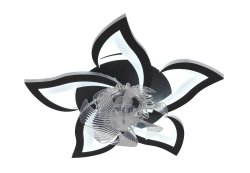 Люстра світлодіодна Sirius S5005 ВК 76W LED Fan Phone APP