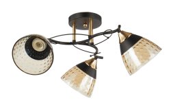 Люстра потолочная Sirius 2126/3 BK+FG