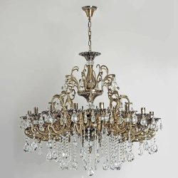 Люстра классическая Sirius SТ 0622/16А АВ P