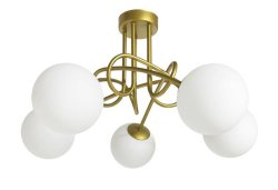 Люстра потолочная с плафонами 50508 GD