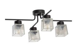 Люстра стельова з скляними плафонами 44108