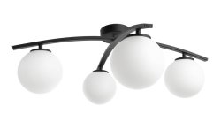 Люстра стельова з скляними плафонами 33907