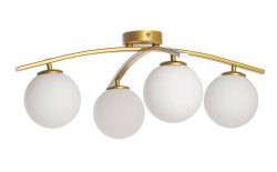 Люстра стельова з скляними плафонами 33907/2