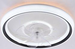 Люстра светодиодная Sirius 4183 WT+ВК 101W LED Fan