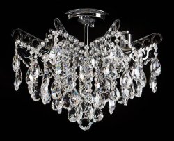 Люстра хрустальная потолочная Sirius SТ 31376/8H CR