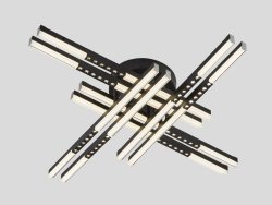 Люстра світлодіодна Sirius 1409/8 BK 144W LED з пультом+димер