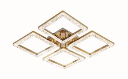 Люстра светодиодная Sirius 6812/4 FG 112W LED с пультом+диммер