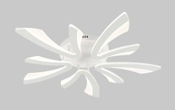 Люстра світлодіодна Sirius 5909/5 WT 70W LED з пультом+димер