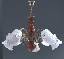 Люстра классическая TINKO 64193BR/5P