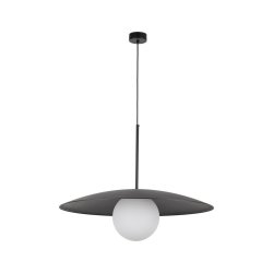Люстра підвісна TK Lighting SLATE BLACK GLASS 10637