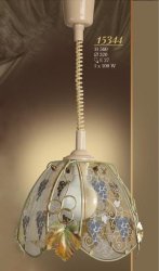 Люстра-Підвіс N&B Light Аркуш Винограду 15344