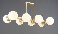 Люстра потолочная Sirius S5266/8H GD