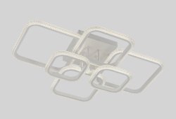 Люстра светодиодная Sirius 6009/2+2+2В WT 144W LED с пультом+диммер