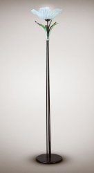 Торшер з плафоном флористика 03151