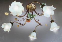 Люстра припотолочная флористика 50251