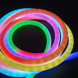 Світлодіодна плетена стрічка Sirius 5м 250LED RGB IP 67
