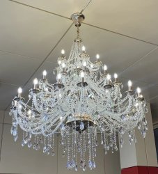 Люстра классическая Sirius SТ 7761/18+12+6P GD+ВК