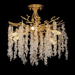 Люстра кришталева Sirius S80033/6Н GD