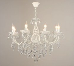 Люстра кришталева свічки Sirius S3186/8H