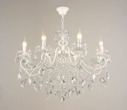 Люстра кришталева свічки Sirius S1186/8H