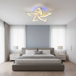 Люстра світлодіодна Sirius S3721 WT 56W LED Phone APP+Bluetooth+RGB