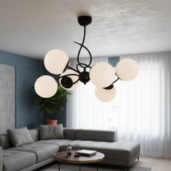 Люстра ALFA TORNADO BLACK 63379