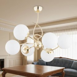 Люстра ALFA TORNADO GOLD 63380