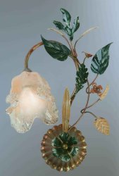 Світильник настінний (бра) флористика 1012