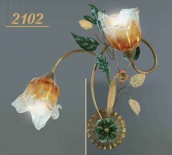 Світильник настінний (бра) флористика 2012