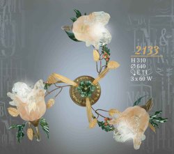 Люстра флористика 3312