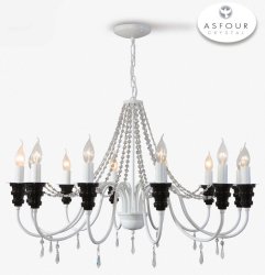 Люстра класична з кришталем 44502
