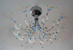 Люстра галогенная TINKO 37766CR/10H MIX