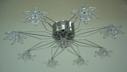 Люстра галогенная TINKO 66814CR/8+1H