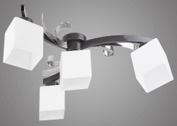 Люстра потолочная KEMAR Atrato Grey AT/4/P/G