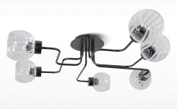 Люстра потолочная лофт N&B Light Электрико 20004