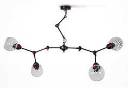 Люстра підвісна лофт N&B Light Альфа 20244 