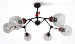 Люстра сучасна лофт N&B Light Альфа 20366