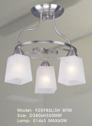 Люстра потолочная TINKO 92598SL/3H WT M