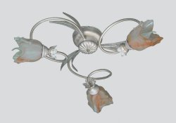 Люстра флористика потолочная SL B 837 P