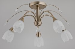 Люстра современная ALFA Baster Gold 22805