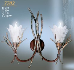 Светильник настенный (бра) флористика 2077