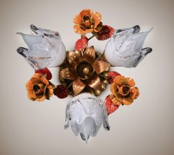 Люстра флористика 3404