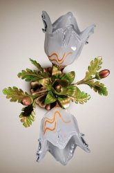 Люстра флористика 2504