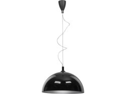6930 Світильник підвіс Nowodvorski HEMISPHERE BLACK-SILVER L PL