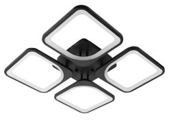 Люстра светодиодная Sirius 74093/4 BK 144W LED с пультом+диммер
