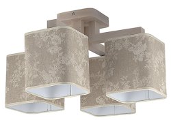 Люстра потолочная TK Lighting Pola Natur 544