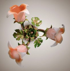 Люстра флористика 3604